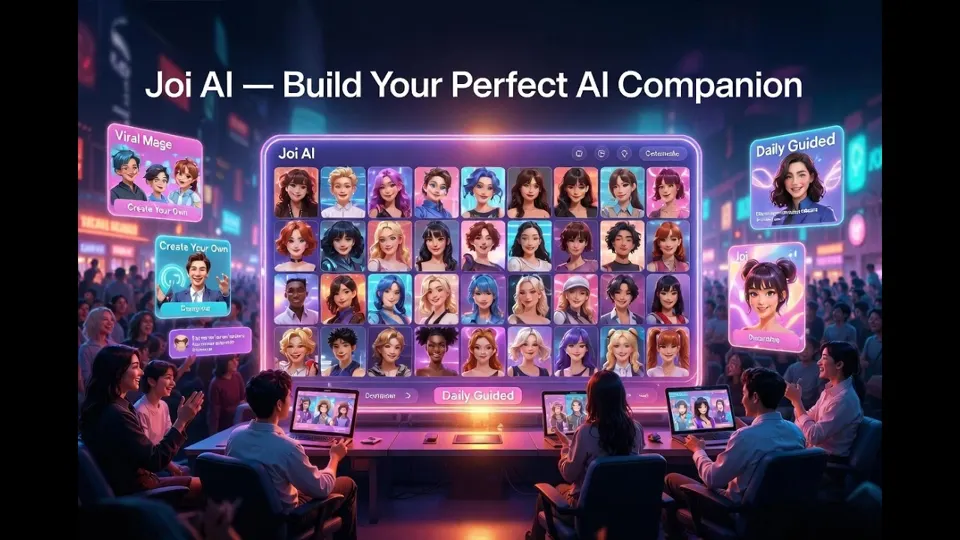 Review de JOI AI em vídeo: miniatura de “Joi AI Review: The Boldest & Most Entertaining AI Character Chat Platform” (canal QUASA)